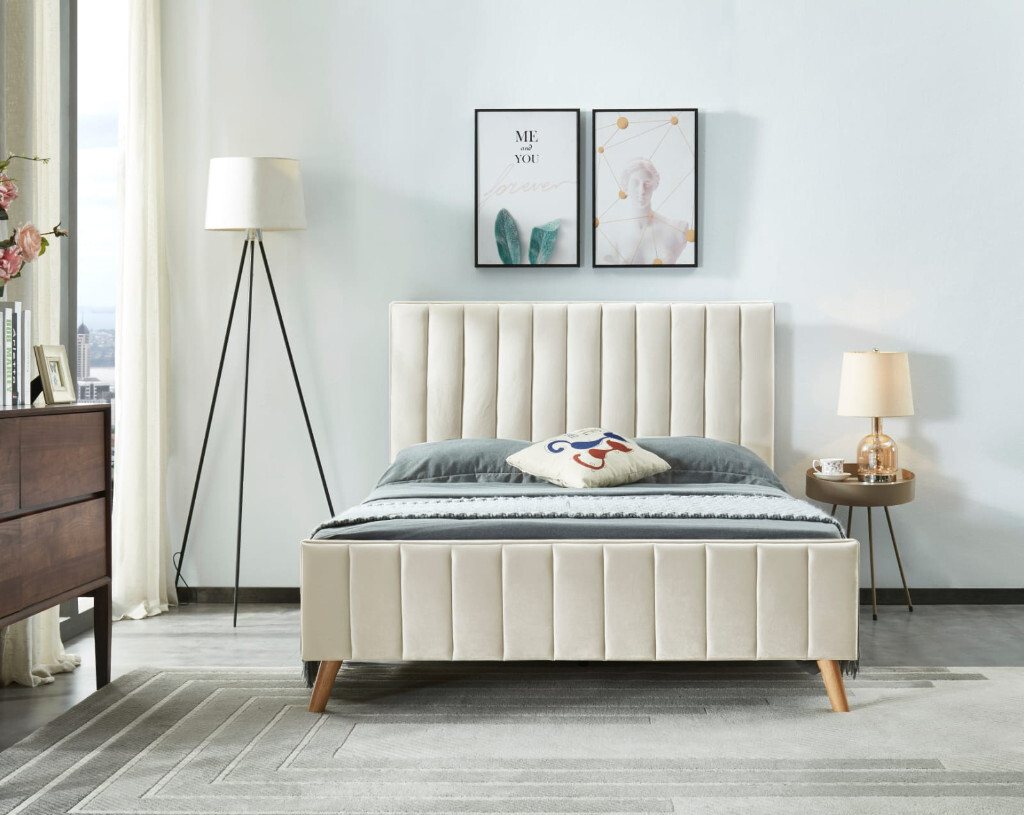 plush velvet lucy bed